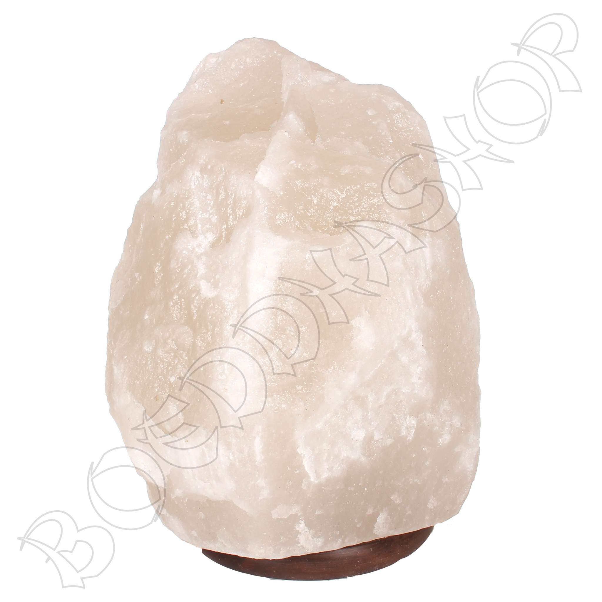 Witte zoutlamp 12 tot 18 kg