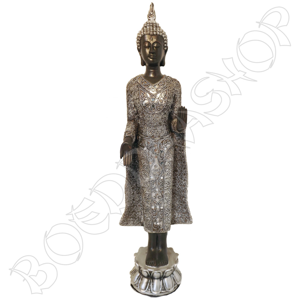 Boeddha zwart/zilver | Boeddhashop