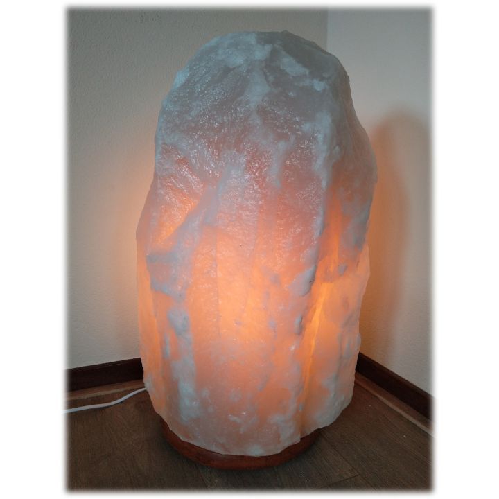 Witte Himalaya zoutlamp 59 kg