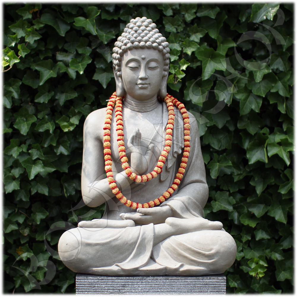 lekkage Krimpen Dankzegging Tuinbeeld Boeddha namaskara licht XL | Boeddhashop
